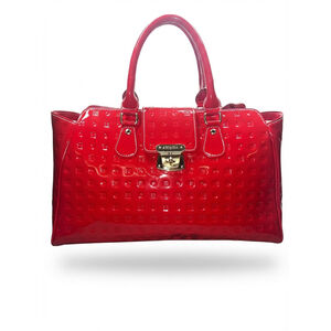 EUC Arcadia Teresa Large Top Handled Patent Leather Handbag-Valentine's Day Gift